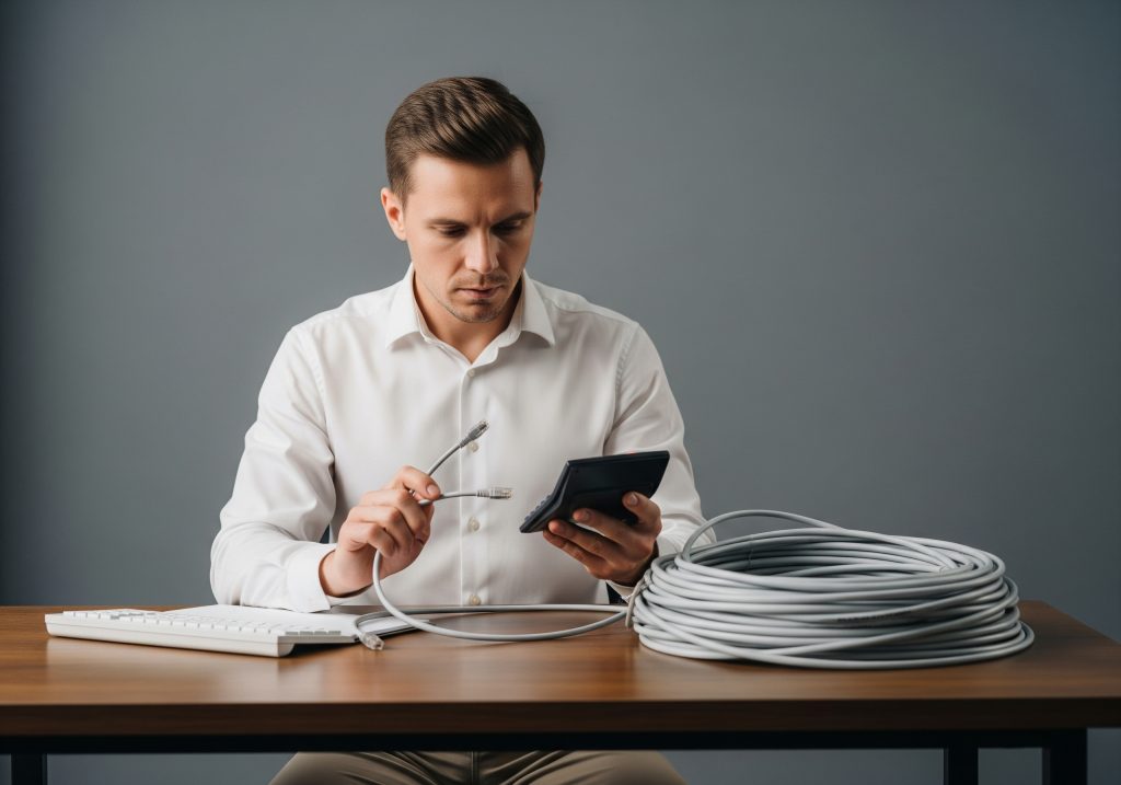 How Much Should Network Cabling Cost? 1 Business owner determining cost of Network Cabling Services